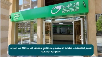 تقديم التظلمات.. خطوات الاستعلام عن نتائج وظائف البريد 2025 عبر البوابة الحكومية الرسمية